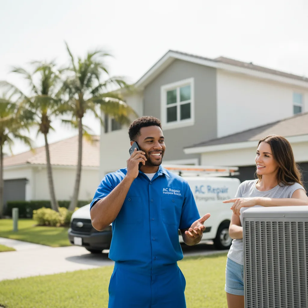 AC Repair Pompano Beach customer support in Sun Prairie